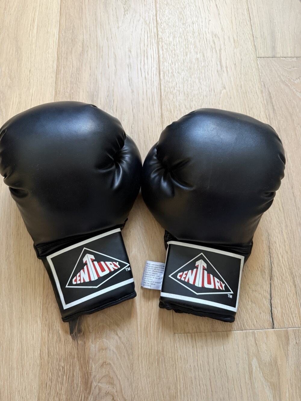 NEW CENTURY Black Sparring Gloves Boxing Training Gear Martial Arts Equipment